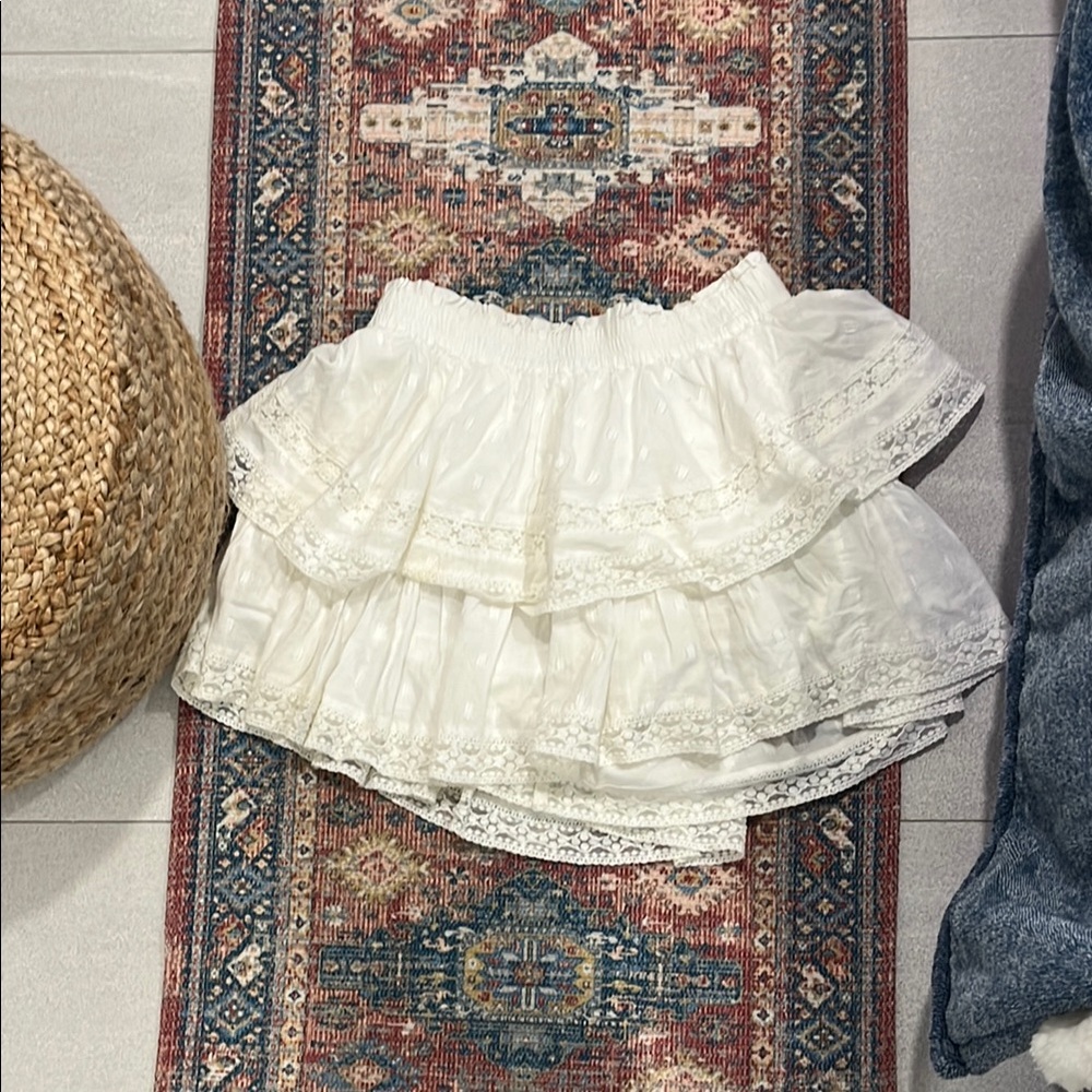 Elegant White Lace Skirt for Women